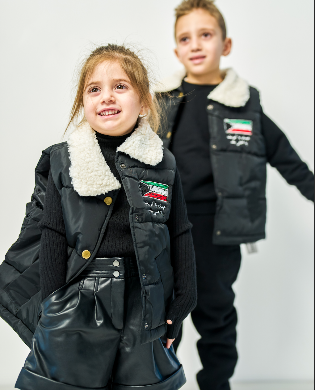 Kuwait National day vest in black (old)