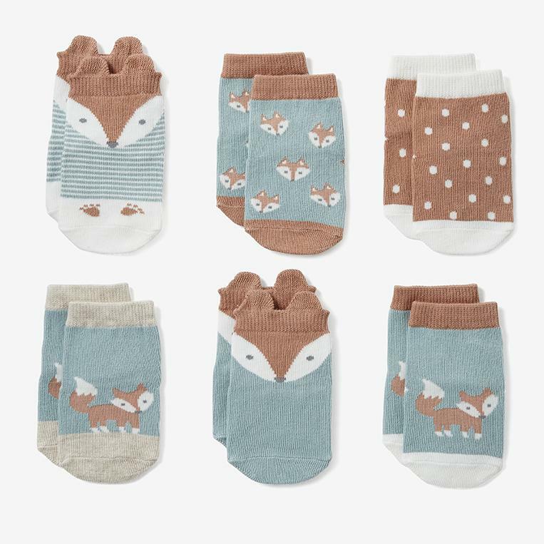 Fox non-slip Sock Set