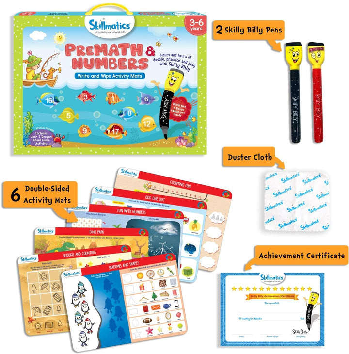 Skillmatics Pre-Math and Numbers