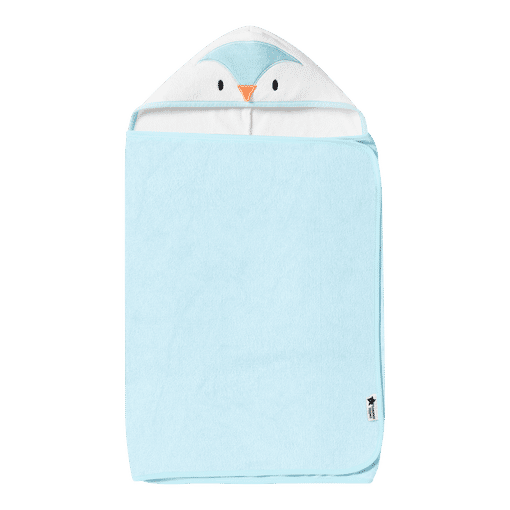 Tommee Tippee Percy The Penguin Gro Blue Towel