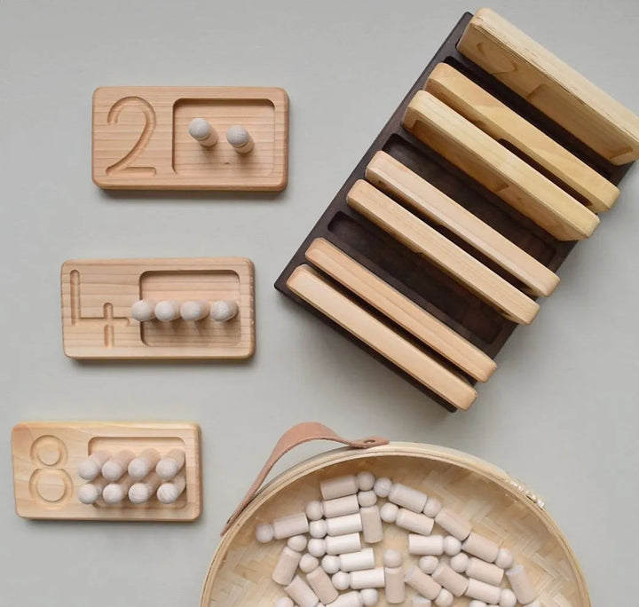 Number Trays (0-9)