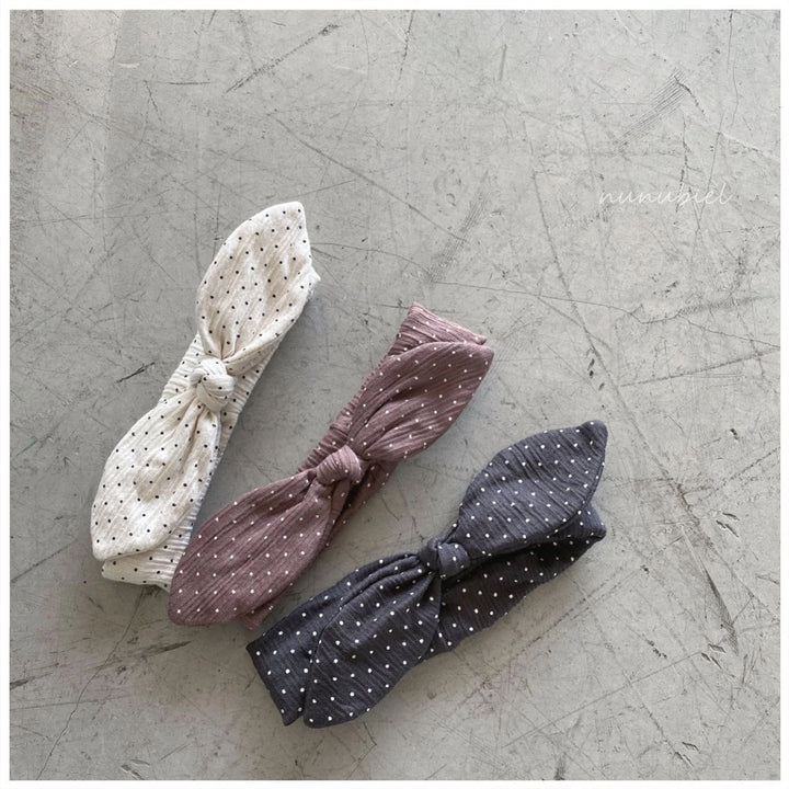 Dot Bow Hairband