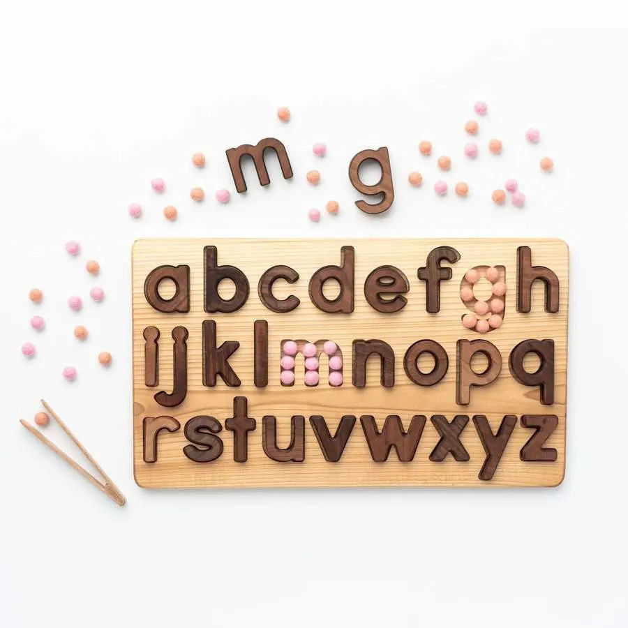 Lowercase English Alphabet Puzzle a-z