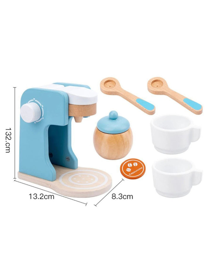 Wooden Mini Coffee Machine Toy