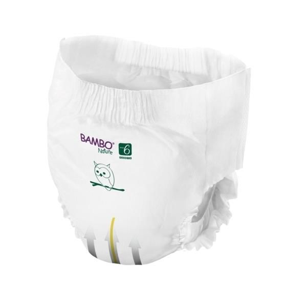 Bambo Nature Premium Eco Diapers Pants - Size 6 (18+KG) Pack of 20 pcs