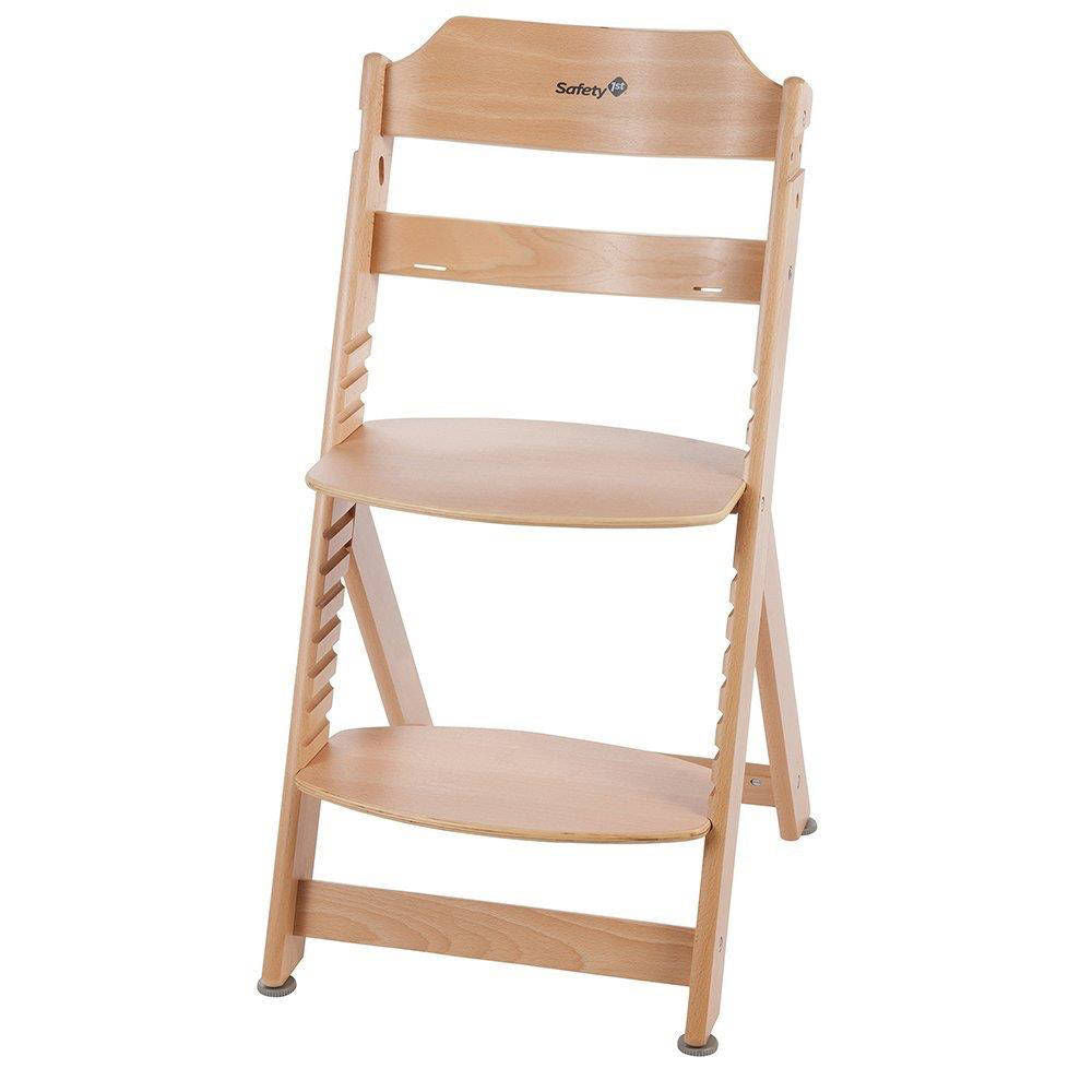 Safety 1st High Chair With Cushion Natural Wood