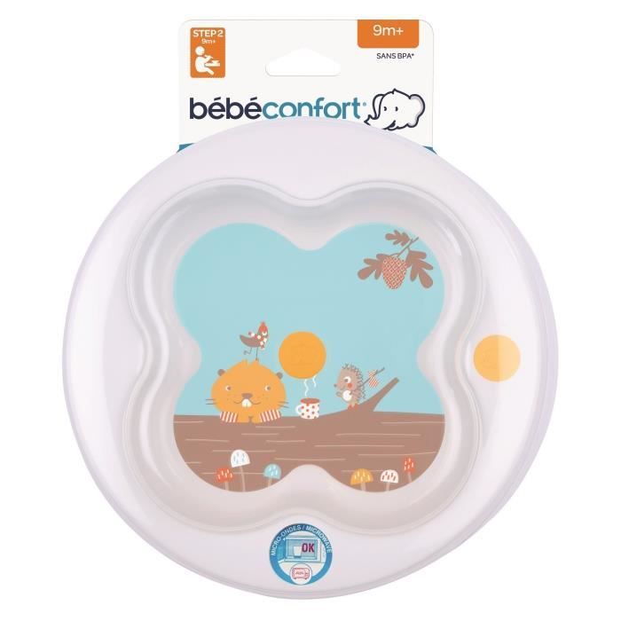 Bebeconfort Learning plate with lid