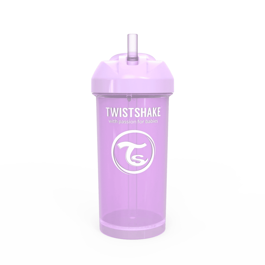 Pastel Purple Straw Cup