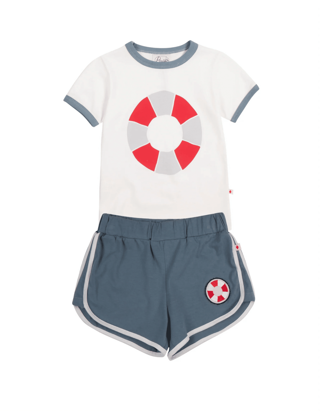 Lifesaver T-shirt and Short Set