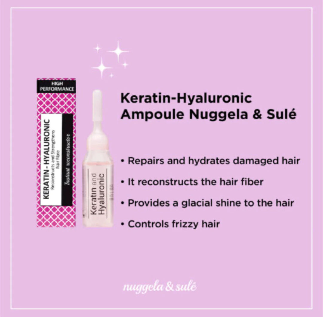 Keratin Hyaluronic Ampoules 2/pack