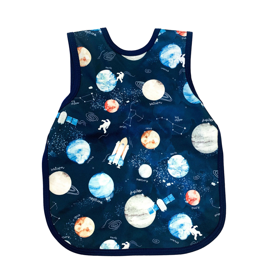 Outer Space Toddler Bapron for 6m-3T