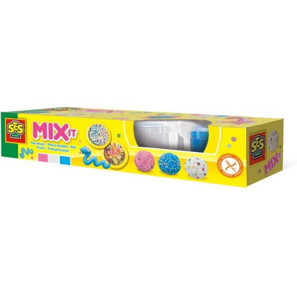 SES Clay Dough Set Mix it Multi-Colors
