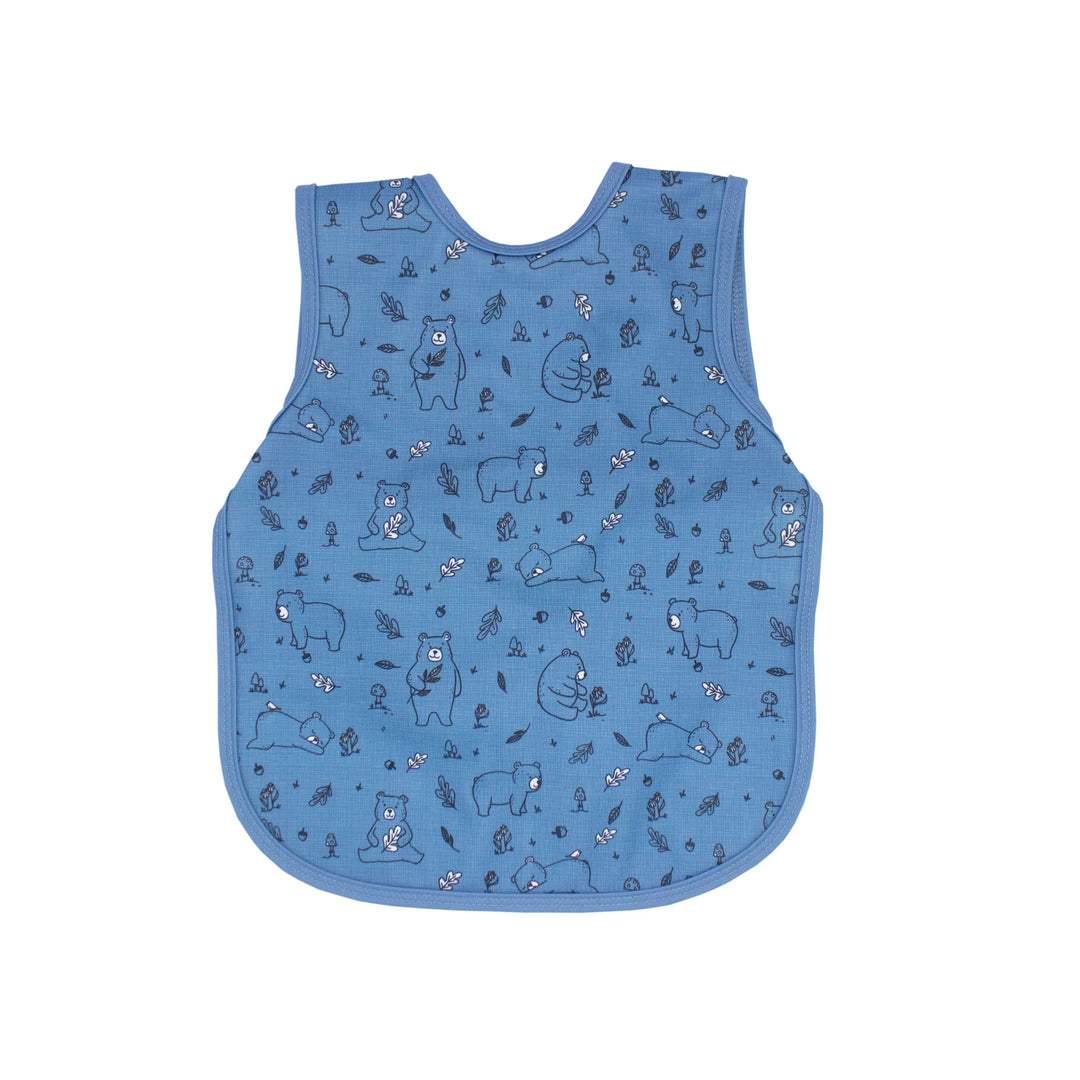 Bears in Blue Toddler Bapron for 6m-3T