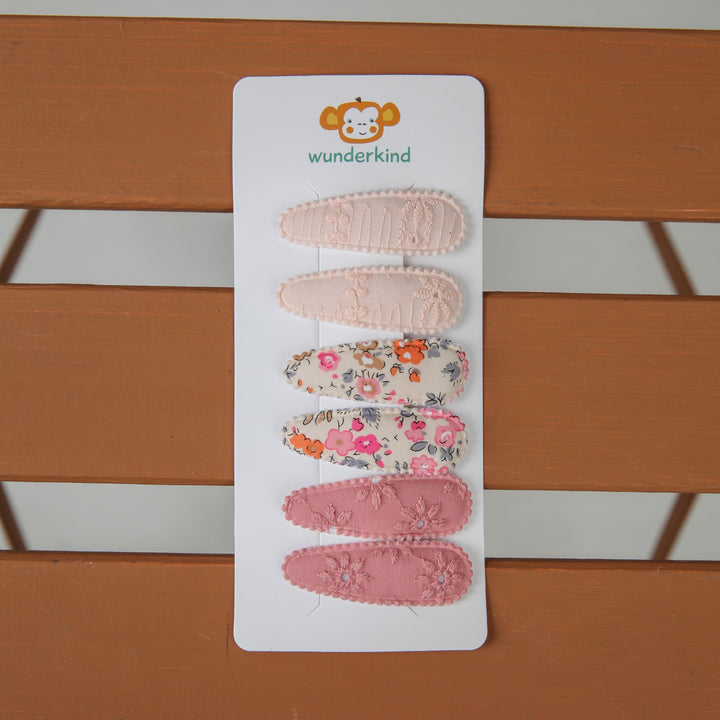 Wunderkind Handmade Fabric Hair Clips