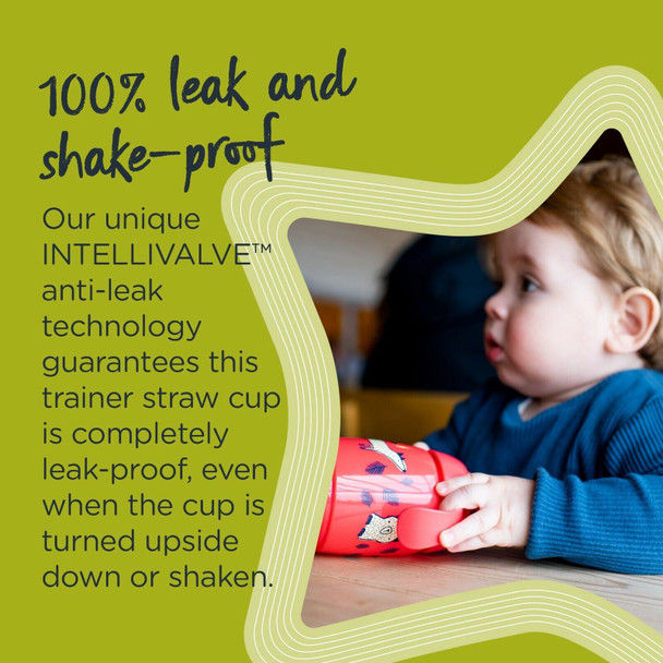 Tommee Tippee SuperStar No-Leak Straw Trainer Drinking Bottle 300 ML +6M