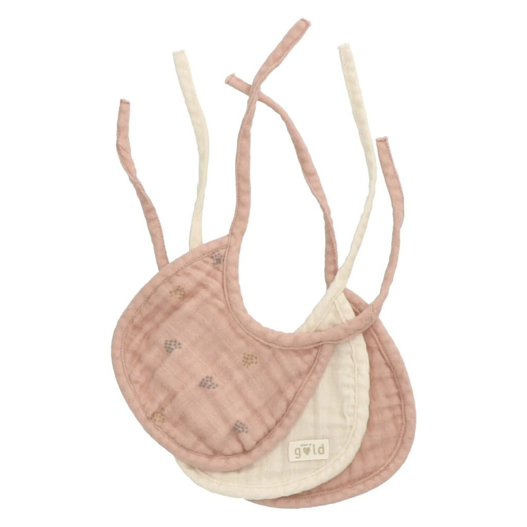 Terra Hearts Bibs