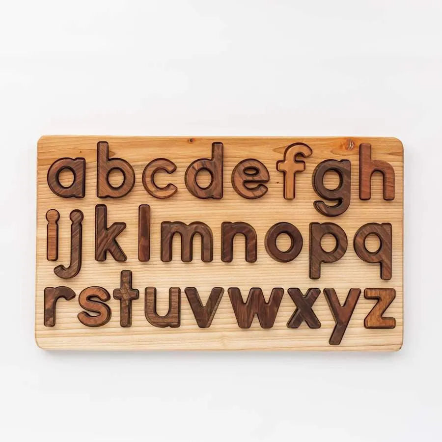 Lowercase English Alphabet Puzzle a-z