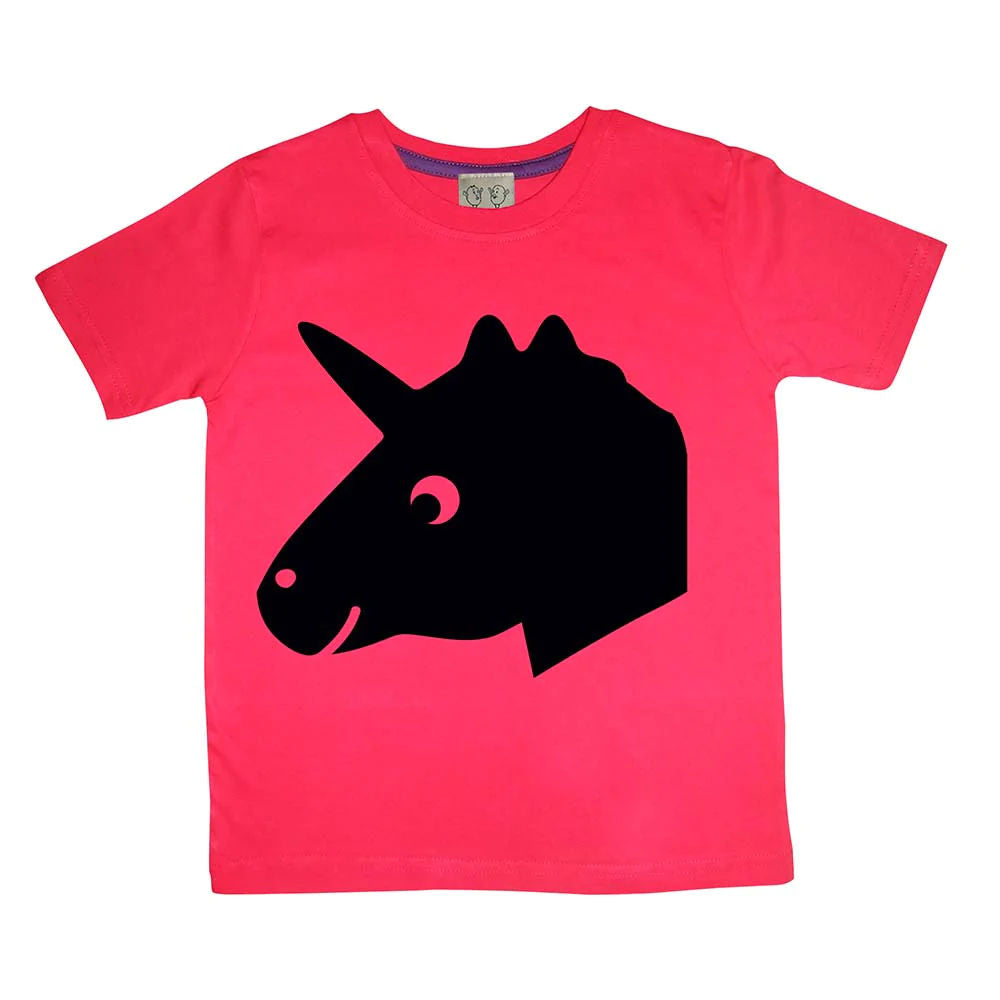 Chalkboard T-shirt (Red Unicorn)