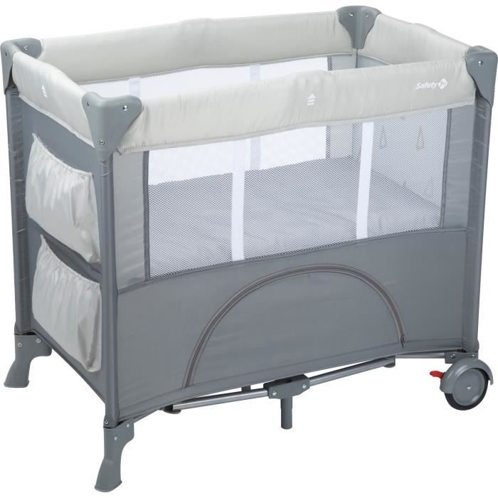 Safety 1st Mini Dreams Baby Cot/Bed Warm Gray