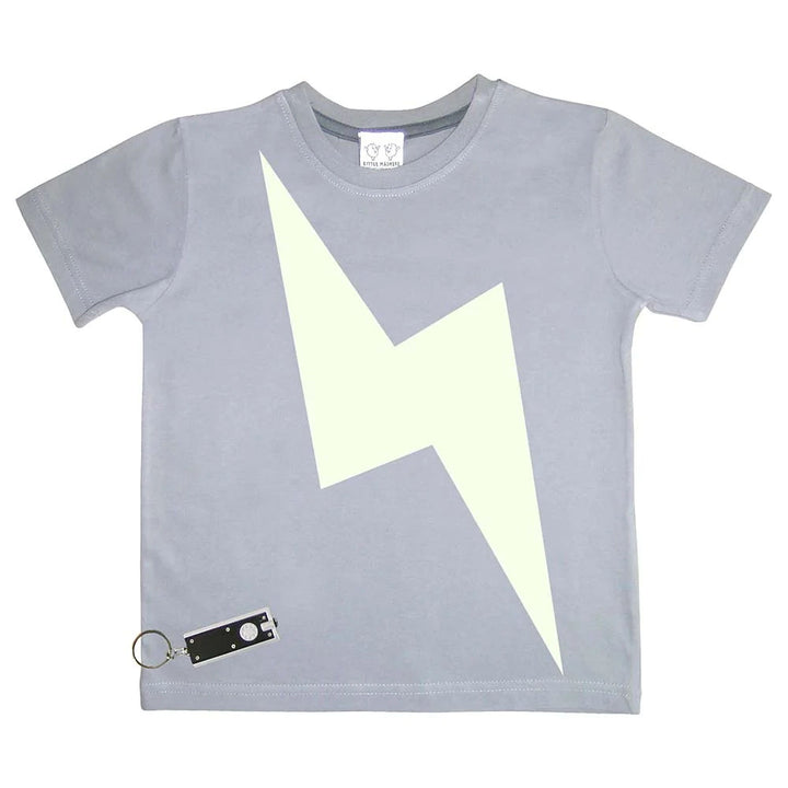 Glow Up T-shirt (Grey Lightning)