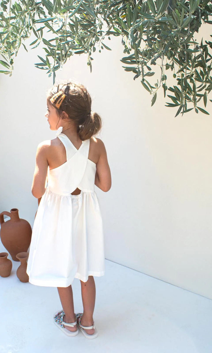 Paros white dress