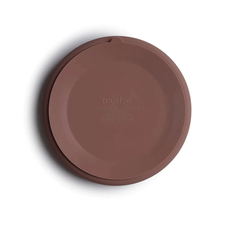 Mushie - Silicone Suction Plate (Cloudy Mauve)