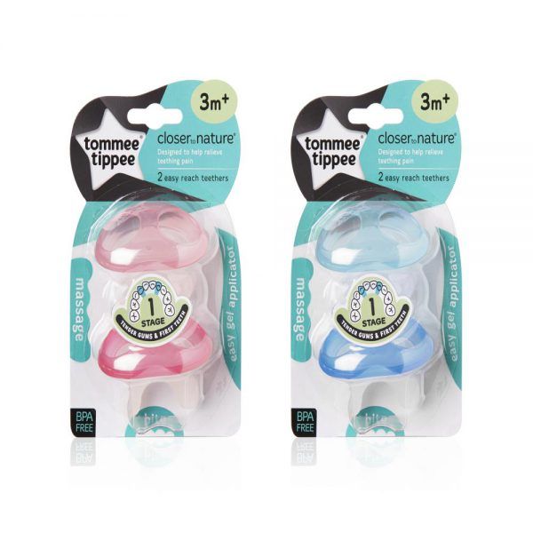 Tommee Tippee Closer to Nature Stage 1 Teether 2 pcs