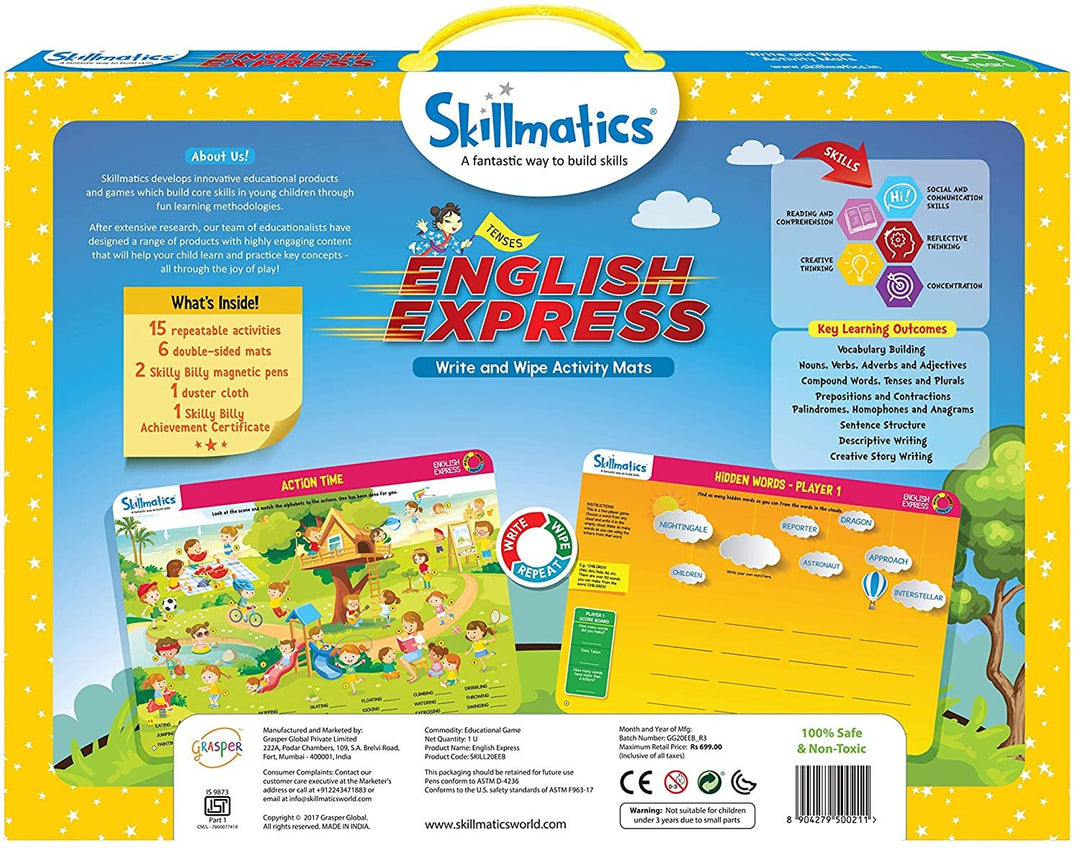 Skilltamics English Educational Acitivity Mat