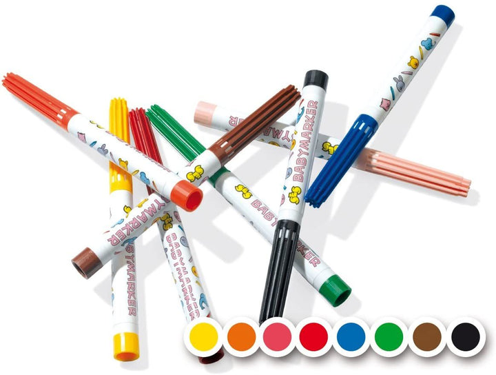 SES Creative My First Baby Markers 8 Colours