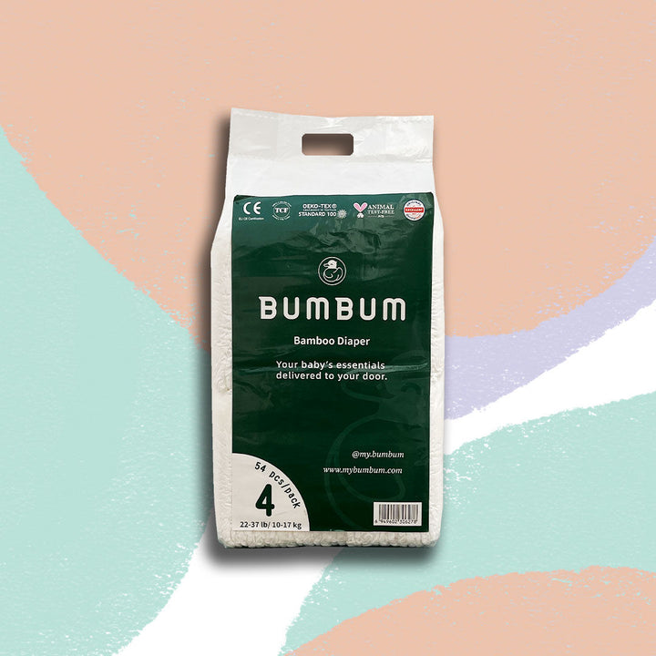 BumBum bamboo nappies - Size 4 (10-16 Kg) 54